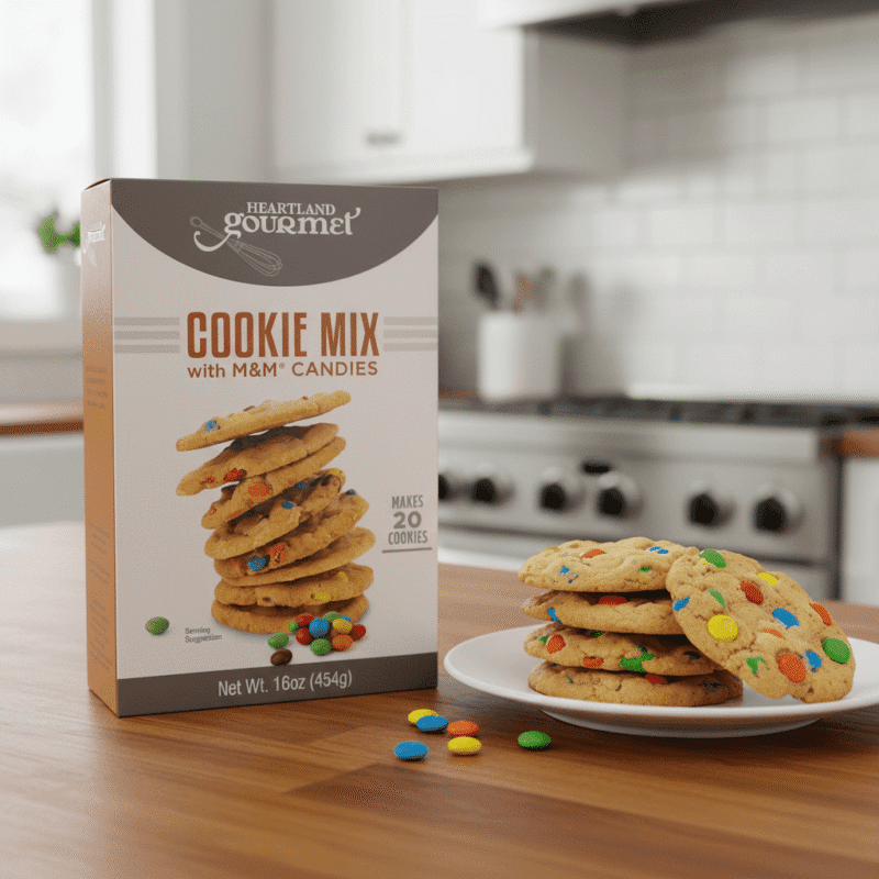 50903 Heartland Gourmet Cookie Mix with Candy Pieces