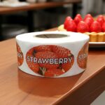 Strawberry Label Bakery Flavor Stickers