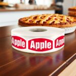 Apple Label Bakery Flavor Sticker
