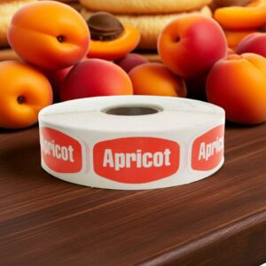 Apricot Label Bakery Flavor Sticker