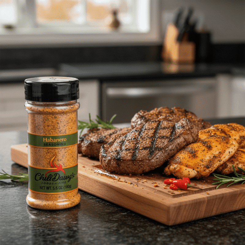 71428 Chili Dawgs Habanero Seasoning Chili Dawgs Habanero Seasoning