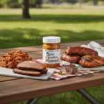 Bone Suckin Mustard Sweet Hot with meats