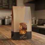 8 pound deli bag with hot to go design and window