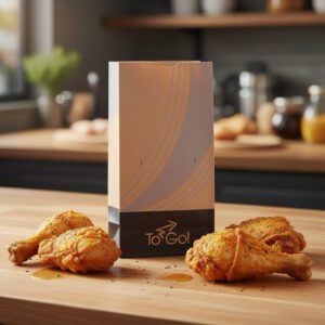 4 pound deli bag with hot to go design