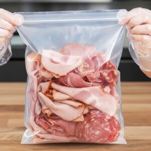 gallon resealable zip closure deli bag