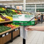 grab and go more matters produce bag in a rack