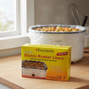 wholesale electric roaster liners in a retail box from Pansaver