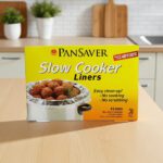 Slow cooker liner in retail box of 4 liners wholesale case