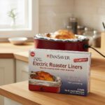 electric roaster liners in a retail box comes with 2 liners in each box