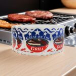Great On The Grill BBQ Label Stickers roll of labels