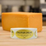 cheddar cheese sticker