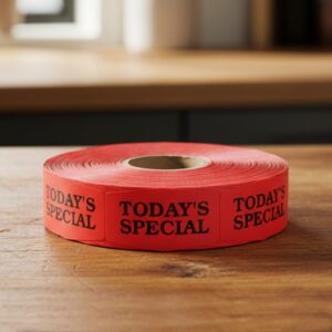 Today's Special Label Stickers - 1000/roll