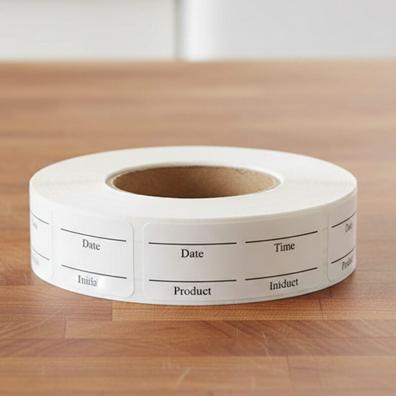 Date marking label with room to write
