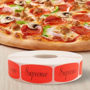 Supreme Label Stickers - 1000/roll
