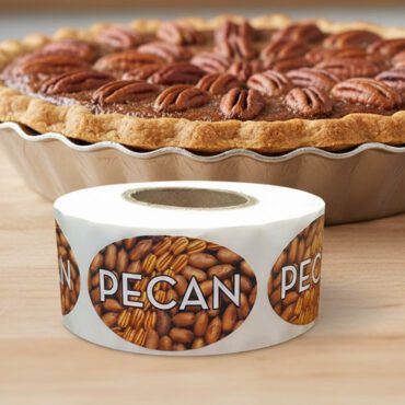 pecan pie label