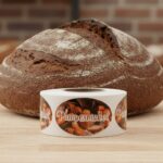 pumpernickel bread sticker