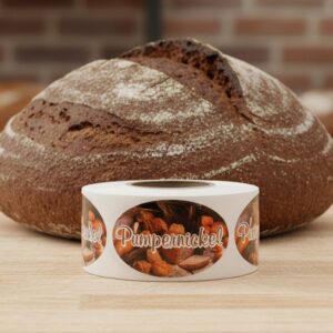 pumpernickel bread sticker