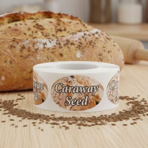 caraway seed bread label