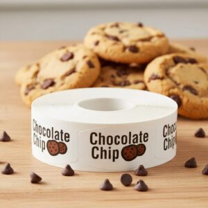 chocolate chip labels for cookies