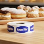 cream filled sticker