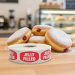 jelly filled label