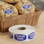 Sugar free sticker