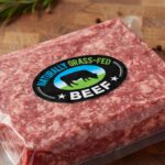 Grass fed beef label