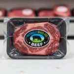Grass fed beef sticker