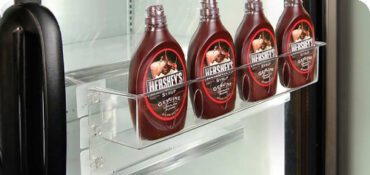 Freezer Door Merchandiser basket for coolers