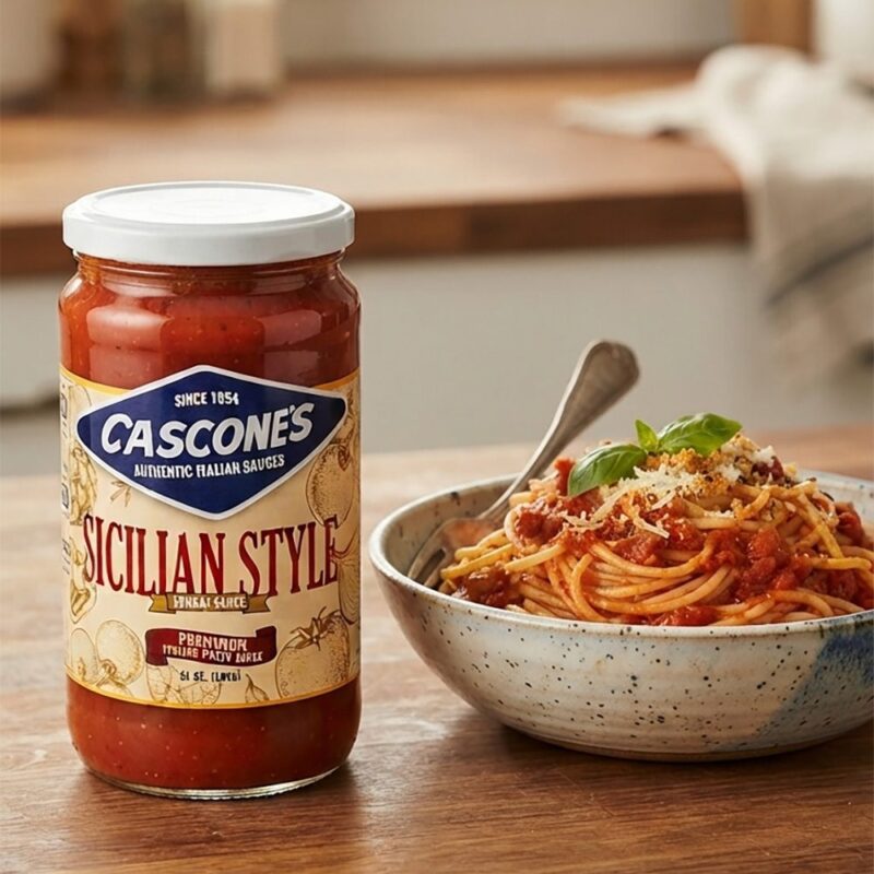 Cascone's Sicilian Sunday Pasta Sauce 24oz - 6/case