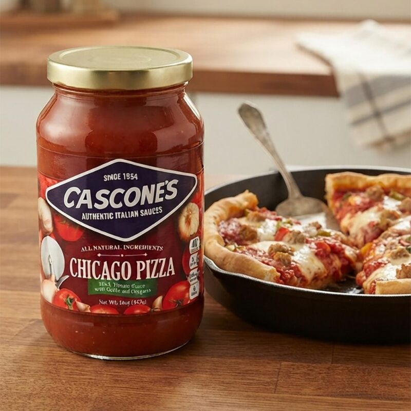 Cascone’s Chicago Pizza Sauce 16 oz – 6/case 1 Cascone's Chicago Pizza Sauce 16 oz - 6/case