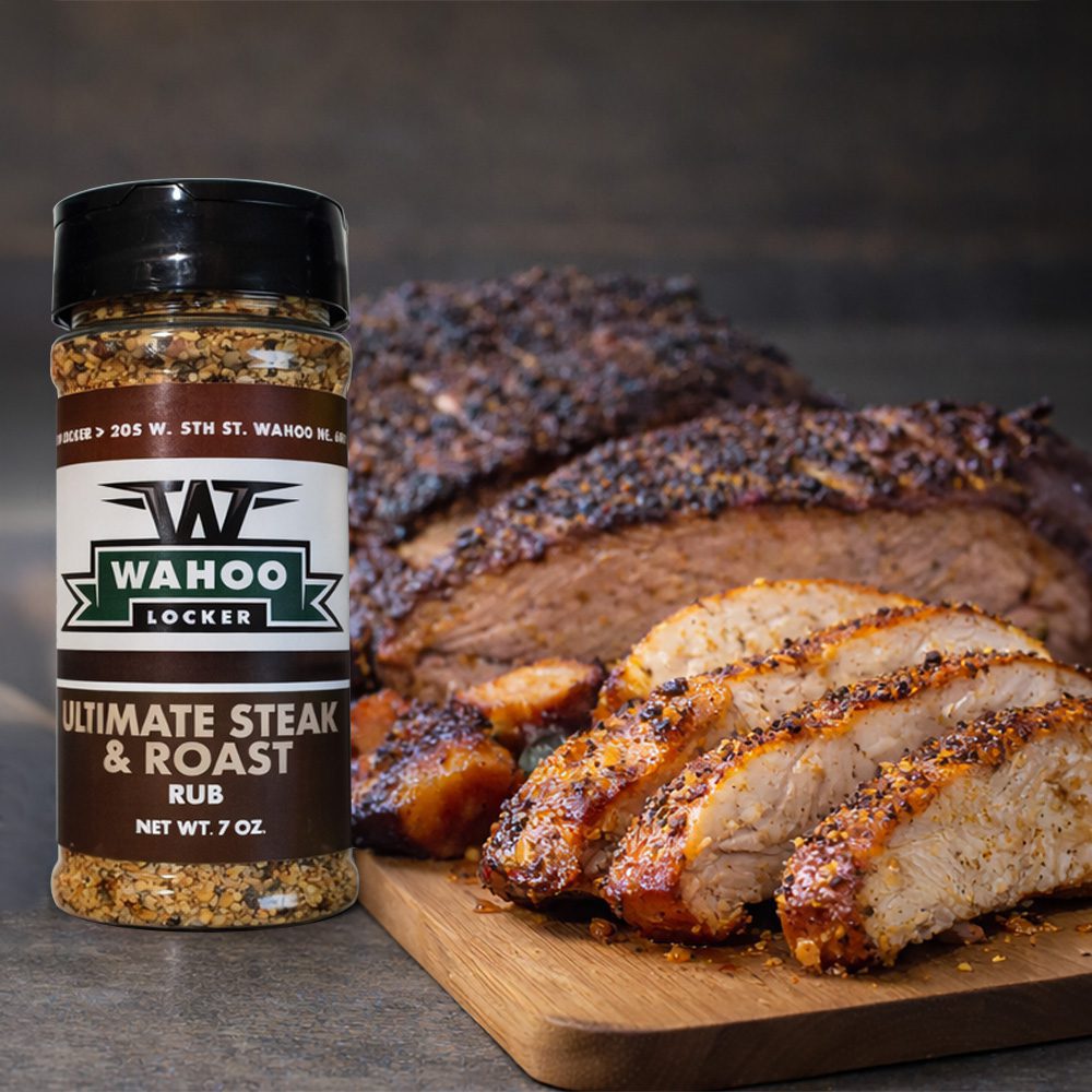 Wahoo Locker Ultimate Steak & Roast Rub 7oz – 6/case 1 Wahoo Locker Ultimate Steak & Roast Rub 7oz - 6/case