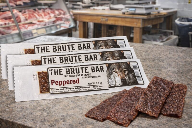 Wahoo Locker The Brute Bar - Peppered 1.5oz - 27/case