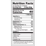 Angi’s Hot Honey BBQ Sauce Nutrition Facts