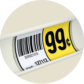PVC Shelf Chips and Strips