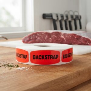 Backstrap Label Stickers - 1000/roll