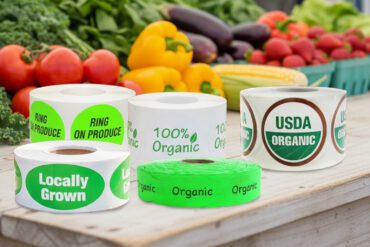 Shop Produce Labels for farmer's markets and grocery stores